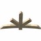 Ekena Millwork Alberta Rough Sawn Timber Gable Bracket, Douglas Fir, 72"W x 39"H x 4"D x 6"F, 13/12 Pitch GBW072X39X0406ALB00RDF - alternate 2